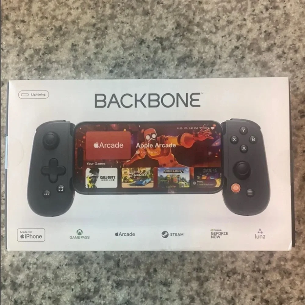 One Black BACKBONE Mobile Gaming Controller for iPhone